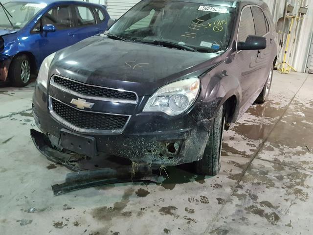 2CNFLEEC8B6206092 - 2011 CHEVROLET EQUINOX LT BLACK photo 9