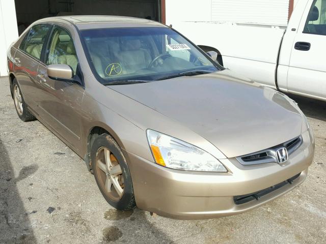 1HGCM56875A189907 - 2005 HONDA ACCORD EX GOLD photo 1