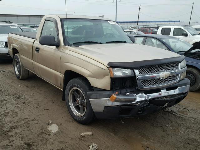 1GCEC14X35Z217667 - 2005 CHEVROLET SILVERADO GOLD photo 1