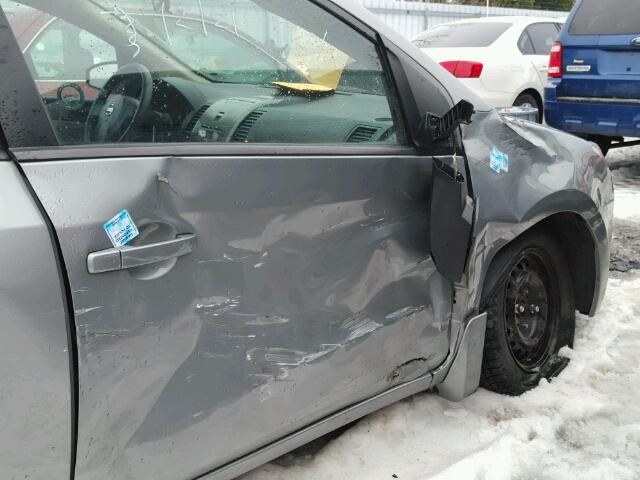 3N1AB61E58L624633 - 2008 NISSAN SENTRA 2.0 GRAY photo 9