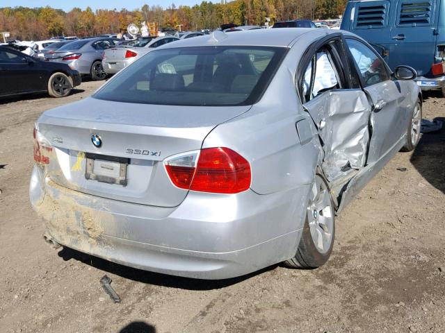 WBAVD33536KV62178 - 2006 BMW 330 XI SILVER photo 4