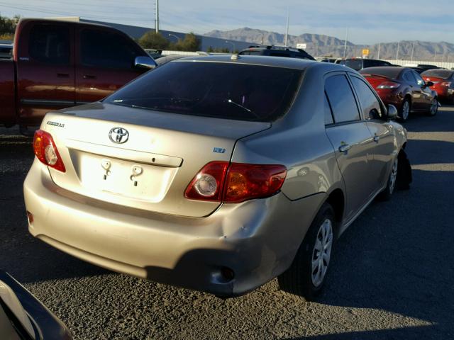 1NXBU4EE8AZ332587 - 2010 TOYOTA COROLLA BA GOLD photo 4