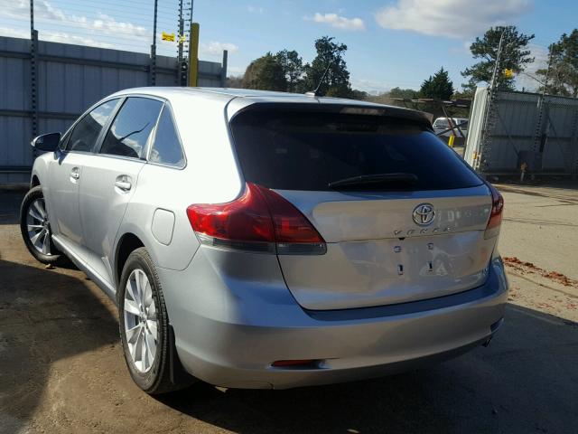 4T3ZA3BB3FU091404 - 2015 TOYOTA VENZA LE SILVER photo 3