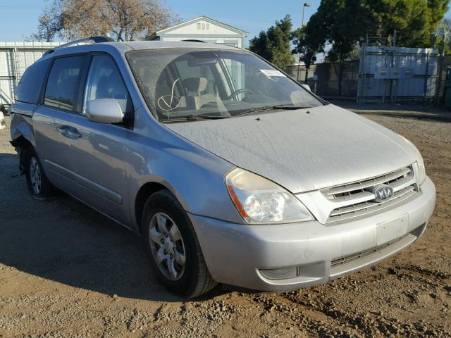 KNDMB233996321669 - 2009 KIA SEDONA EX SILVER photo 1