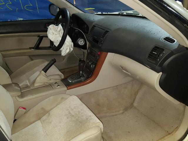 4S4BP61C457389221 - 2005 SUBARU LEGACY OUT BEIGE photo 5