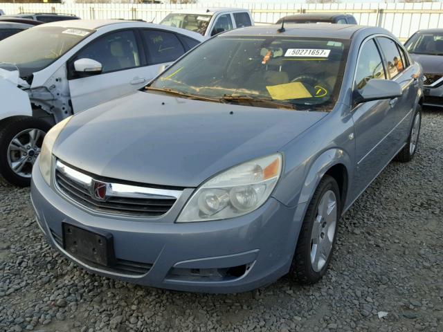 1G8ZS57N87F182855 - 2007 SATURN AURA XE BLUE photo 2