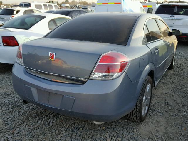 1G8ZS57N87F182855 - 2007 SATURN AURA XE BLUE photo 4