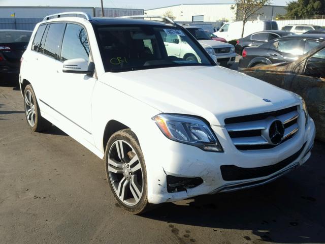 WDCGG8JB5DF978645 - 2013 MERCEDES-BENZ GLK 350 4M WHITE photo 1