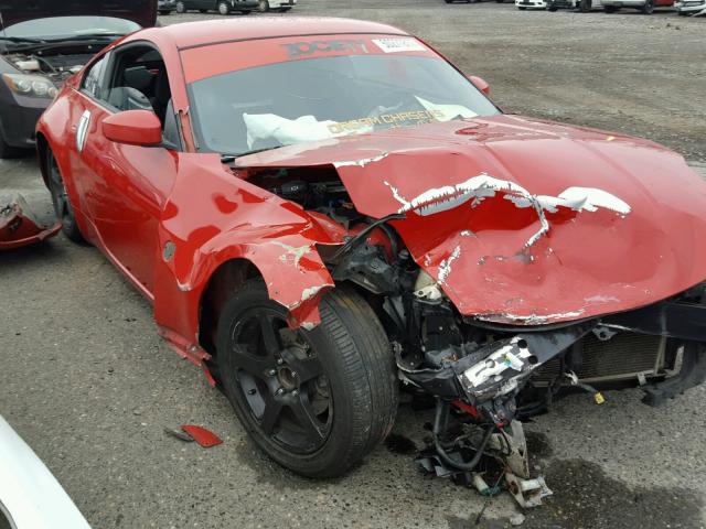 JN1AZ34D93T117798 - 2003 NISSAN 350Z COUPE RED photo 1