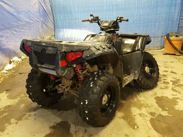 4XAZX85A8BA330024 - 2011 POLARIS SPORTSMAN BLACK photo 4