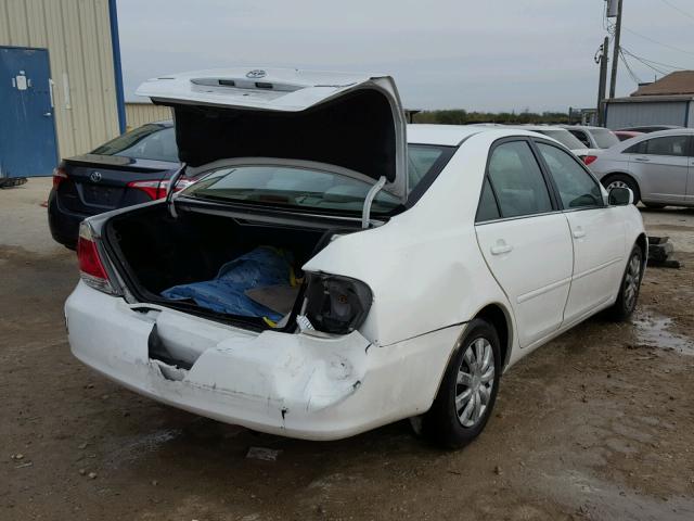 4T1BE30K76U676830 - 2006 TOYOTA CAMRY LE WHITE photo 4