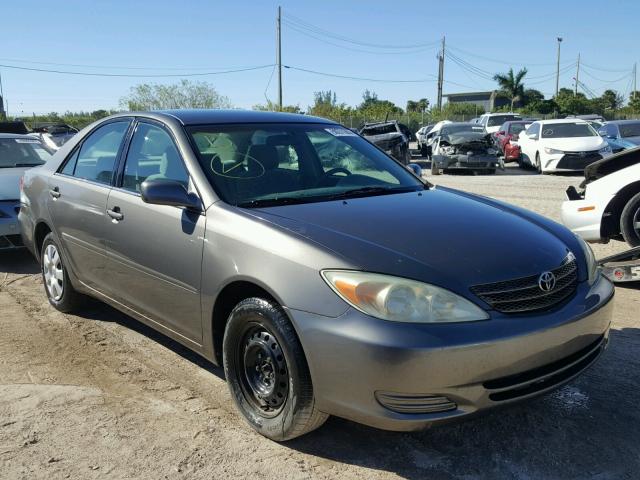 4T1BE32K93U770247 - 2003 TOYOTA CAMRY LE GRAY photo 1