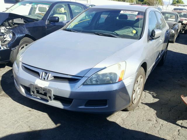 1HGCM56467A082024 - 2007 HONDA ACCORD LX SILVER photo 2