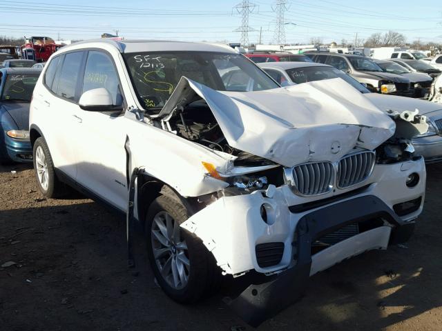 5UXWX9C53H0D97458 - 2017 BMW X3 XDRIVE2 WHITE photo 1