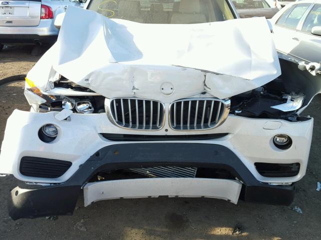 5UXWX9C53H0D97458 - 2017 BMW X3 XDRIVE2 WHITE photo 7