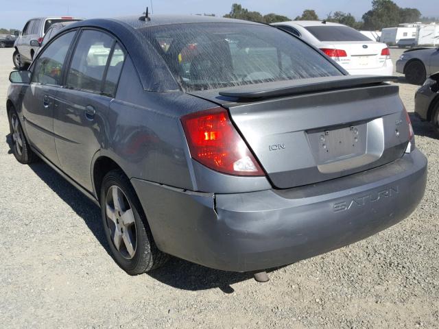 1G8AL55B86Z108089 - 2006 SATURN ION LEVEL GRAY photo 3