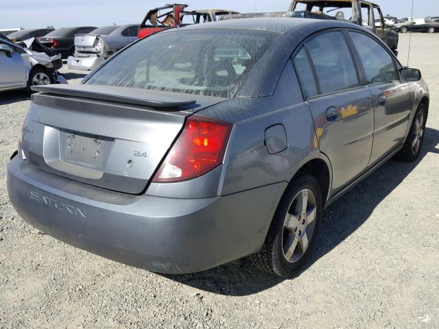 1G8AL55B86Z108089 - 2006 SATURN ION LEVEL GRAY photo 4
