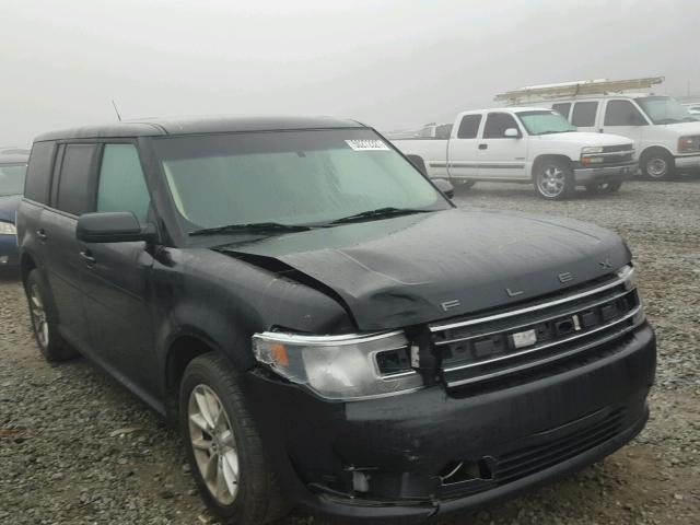 2FMGK5B85EBD13300 - 2014 FORD FLEX SE BLACK photo 1