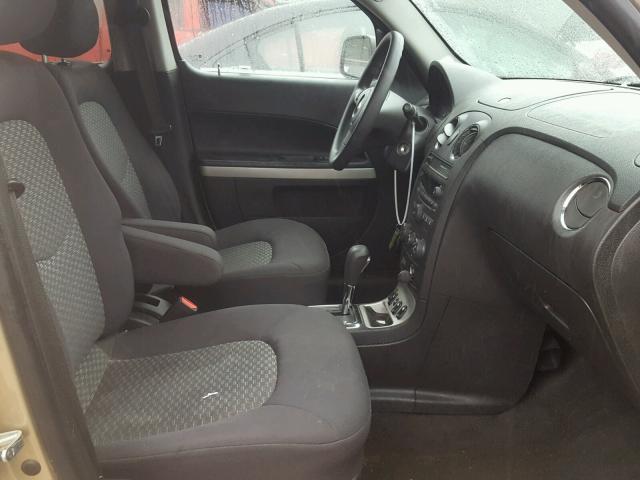 3GNDA13D68S608880 - 2008 CHEVROLET HHR LS GOLD photo 5