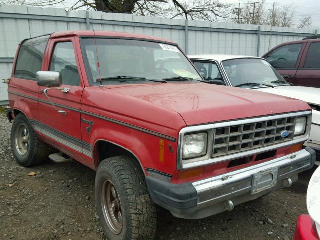 1FMCU14S9EUA13103 - 1984 FORD BRONCO II RED photo 1