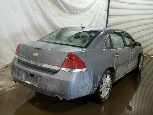 2G1WU583X81323474 - 2008 CHEVROLET IMPALA LTZ GRAY photo 4