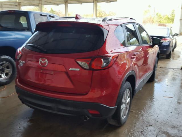 JM3KE2CYXG0695113 - 2016 MAZDA CX-5 TOURI RED photo 4