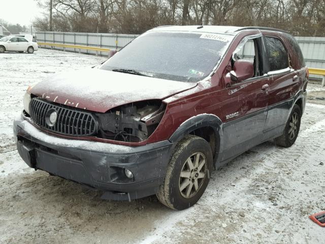 3G5DA03E13S538541 - 2003 BUICK RENDEZVOUS MAROON photo 2