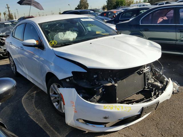 1C3CCCAB3GN161787 - 2016 CHRYSLER 200 LIMITE WHITE photo 1