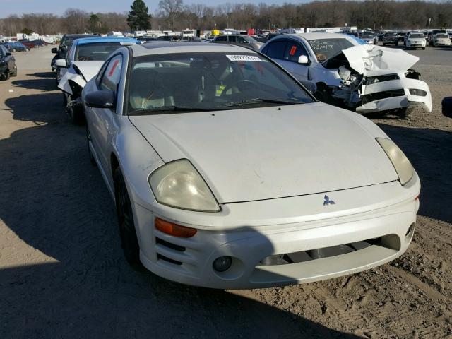 4A3AC74H44E054749 - 2004 MITSUBISHI ECLIPSE GT WHITE photo 1