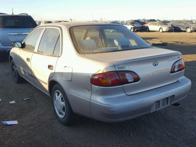 1NXBR12E4YZ342080 - 2000 TOYOTA COROLLA VE BEIGE photo 3