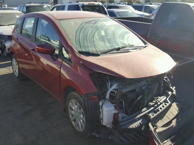 3N1CE2CP7FL362733 - 2015 NISSAN VERSA NOTE RED photo 1