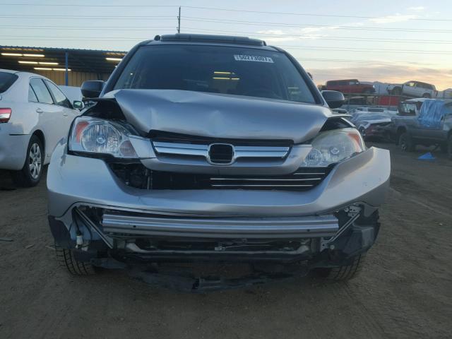 JHLRE38587C010491 - 2007 HONDA CR-V EX SILVER photo 9