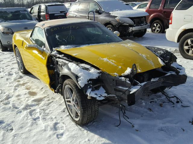 1G1YY36UX75131692 - 2007 CHEVROLET CORVETTE YELLOW photo 1