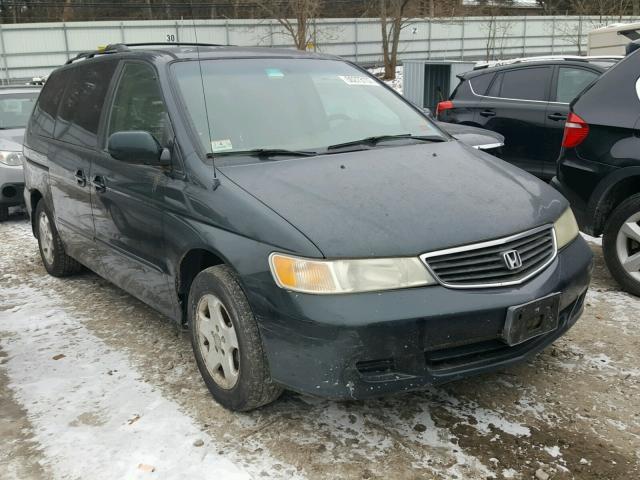 2HKRL18611H567058 - 2001 HONDA ODYSSEY EX GREEN photo 1