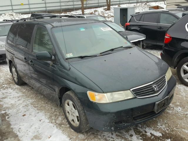 2HKRL18611H567058 - 2001 HONDA ODYSSEY EX GREEN photo 9