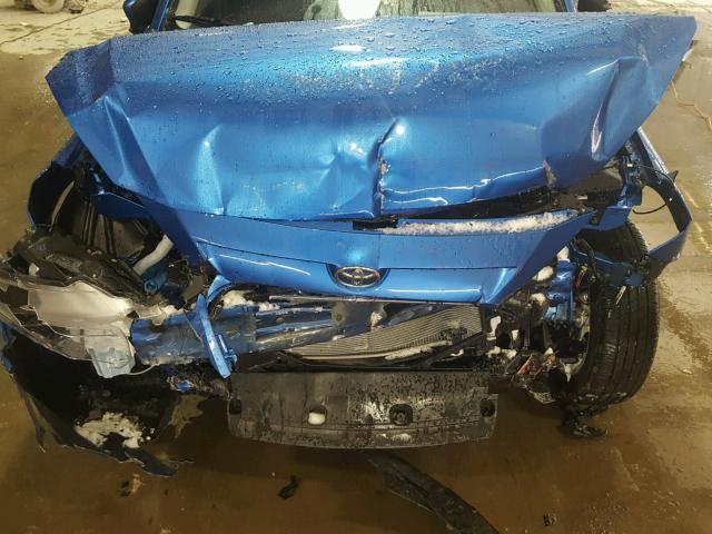 3MYDLBYV1HY147757 - 2017 TOYOTA YARIS IA BLUE photo 7