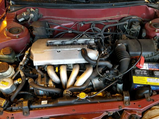 1Y1SK5280WZ434888 - 1998 CHEVROLET GEO PRIZM 红色 照片 7