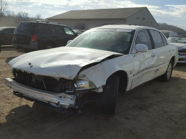 1G4CW54K724222000 - 2002 BUICK PARK AVENU WHITE photo 2