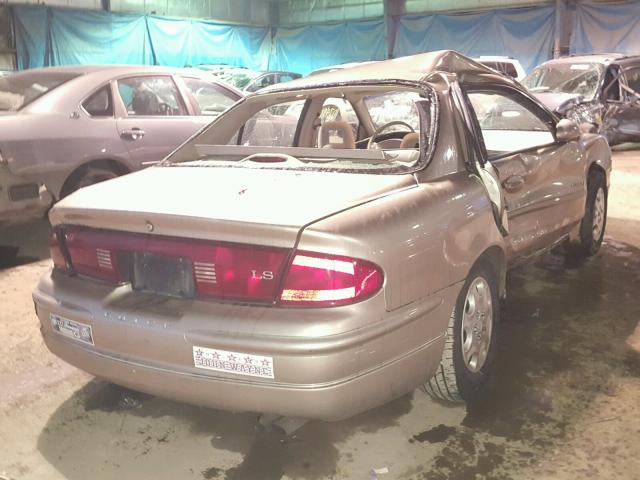 2G4WB52K3W1503241 - 1998 BUICK REGAL LS GOLD photo 4