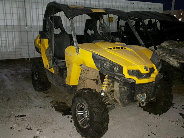 3JBKGCN17CJ000655 - 2012 CAN-AM COMMANDER YELLOW photo 1