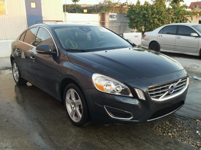 YV1612FS2D2190190 - 2013 VOLVO S60 T5 GRAY photo 1