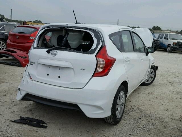 3N1CE2CP3HL370539 - 2017 NISSAN VERSA NOTE WHITE photo 4