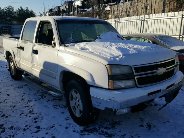 2GCEK13T561235289 - 2006 CHEVROLET SILVERADO WHITE photo 1