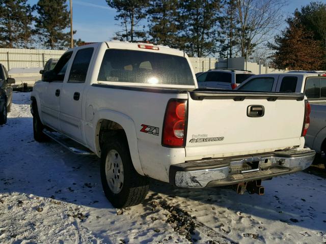 2GCEK13T561235289 - 2006 CHEVROLET SILVERADO WHITE photo 3