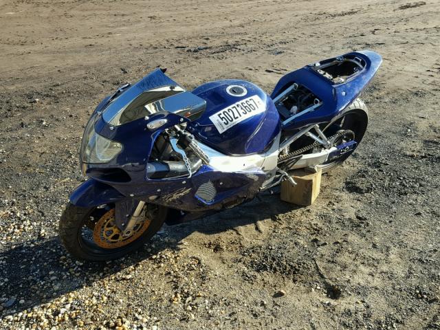 JS1GR7HAX32102452 - 2003 SUZUKI GSX-R750 BLUE photo 2