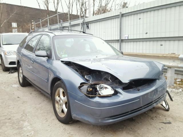 1FAFP58S5YG184479 - 2000 FORD TAURUS SE GRAY photo 1