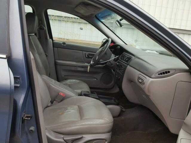 1FAFP58S5YG184479 - 2000 FORD TAURUS SE GRAY photo 5