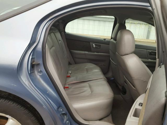 1FAFP58S5YG184479 - 2000 FORD TAURUS SE GRAY photo 6