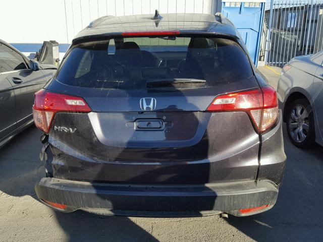 3CZRU5H79GM749326 - 2016 HONDA HR-V EXL GRAY photo 10