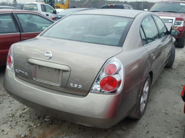 1N4AL11DX5C125909 - 2005 NISSAN ALTIMA S BEIGE photo 4